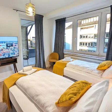 Westersuites - Forest - 3br Zentral Balkone Wlan 7 Betten Waschtrockner Apartman *