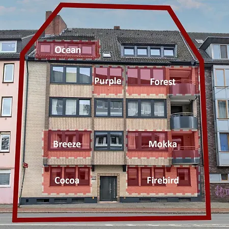 Apartament Westersuites - Forest - 3br Zentral Balkone Wlan 7 Betten Waschtrockner